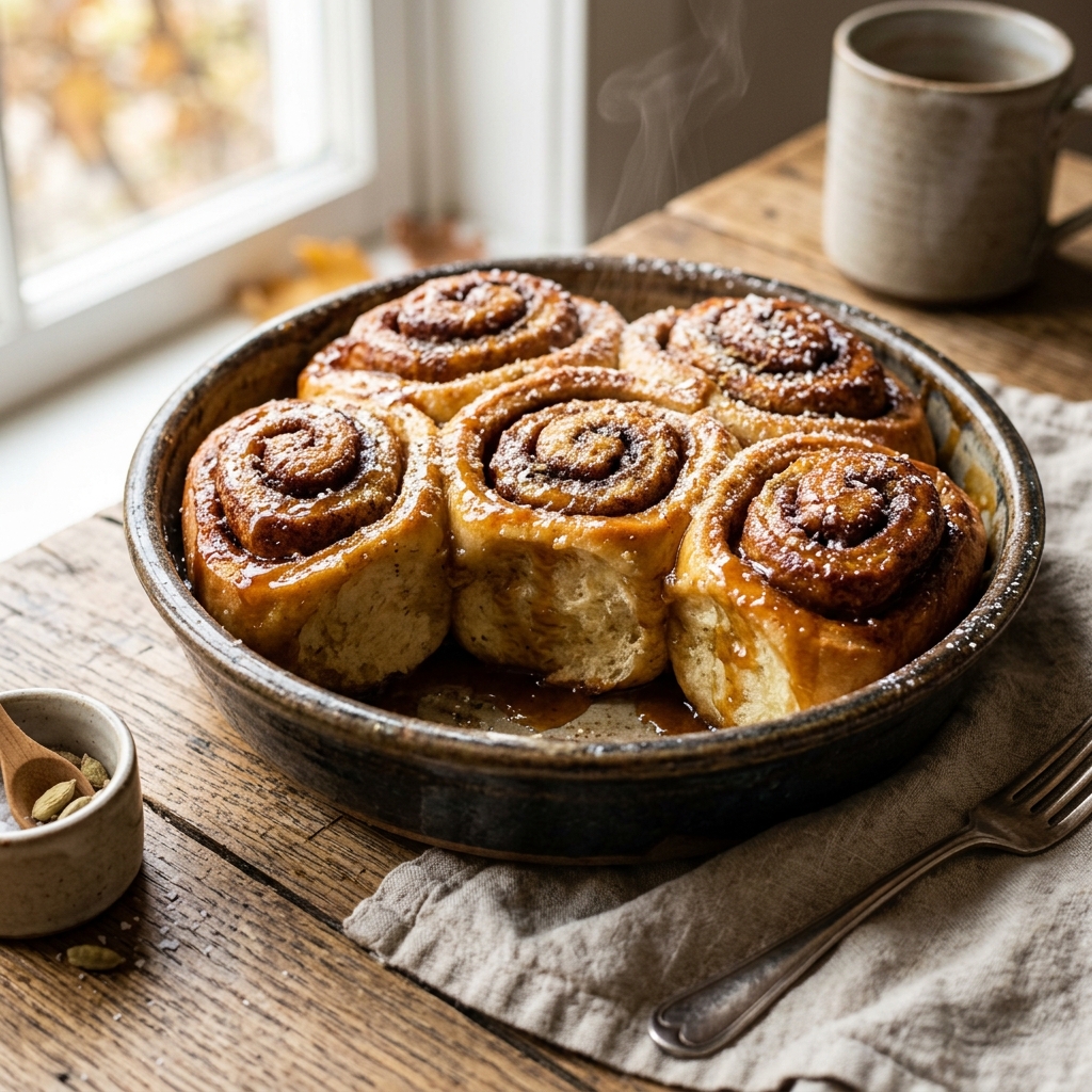 Maple Cardamom Sticky Buns